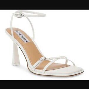 NIB - Steve Madden Zarya LEATHER Strappy Flared-Heel Dress Sandals- size  11M